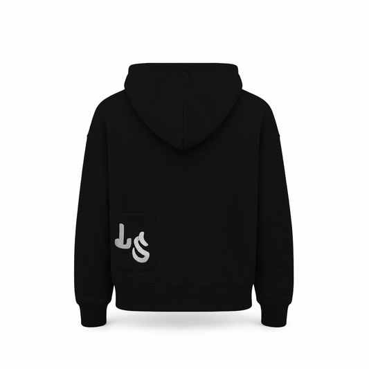 Heavyweight Hoodie — Black