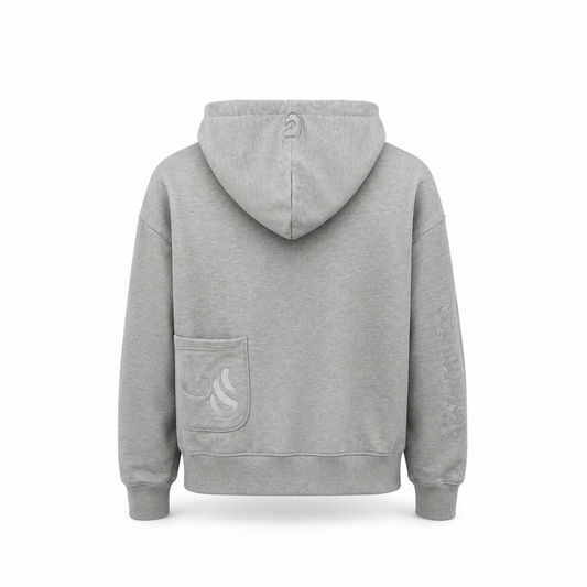 Heavyweight Hoodie — Grey