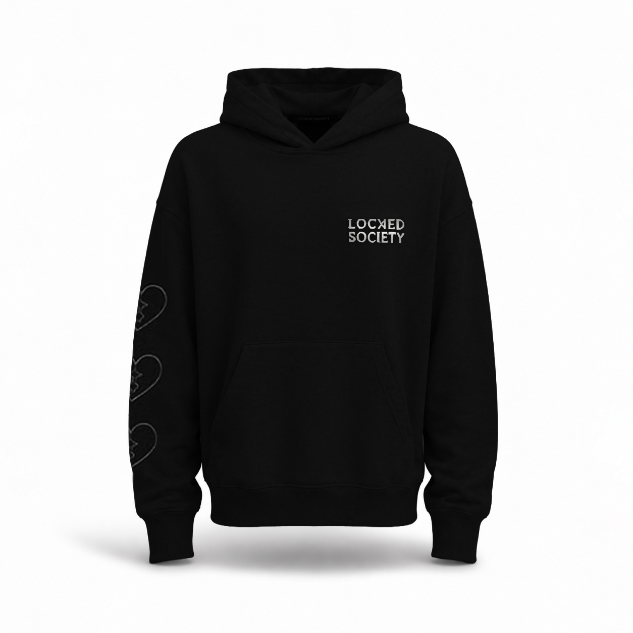Heavyweight Hoodie — Black